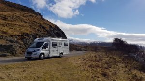 Motorhome on a North Wales Road Trip