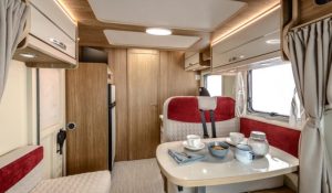 Can you walk in a motorhome when driving?