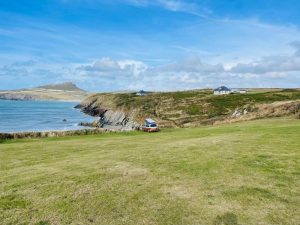 VW Campervan on hire from Life's an Adventure on a Cornwall road trip