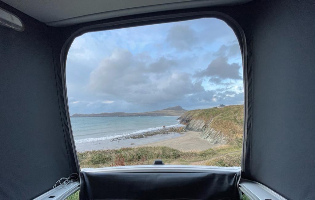 Cornwall road trip in a VW campervan